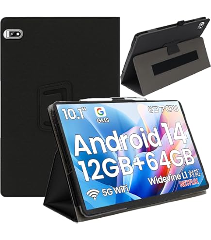 Amazon.co.jp: TPZ t10b-5 10.1インチ Android14 タブレット用 ケース